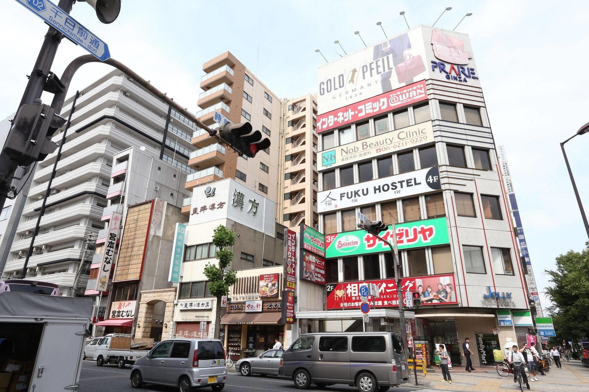 Fuku Hostel Nagomi Namba Osaca Exterior foto